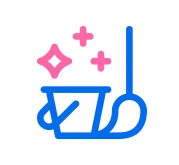 ¡Listo! El personal de limpieza se presenta en el lugar y horario